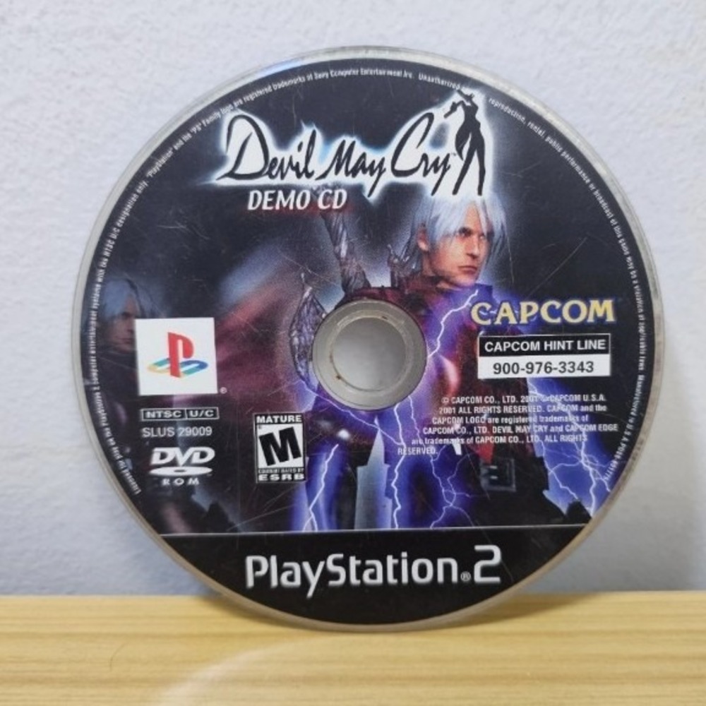 Devil May Cry Demo CD Sony PlayStation 2 Disc Only